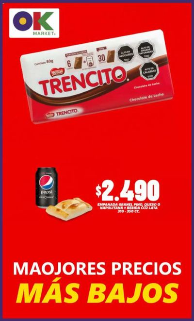 Ofertas de Supermercados y Alimentación en Concepción |  Catálogo OK Market ! de OK Market | 17-05-2024 - 12-06-2024