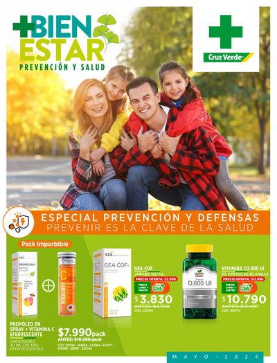Catálogo Cruz Verde en Santiago | Link Catálogo Bienestar Mayo 2024 | 20-05-2024 - 31-05-2024