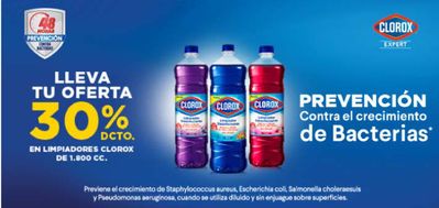 Catálogo Santa Isabel | Lleva tu oferta 30% dcto en limpiadores clorox de 1.800 CC ! | 20-05-2024 - 28-05-2024