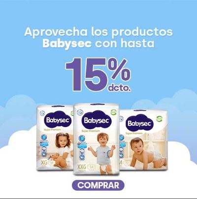 Catálogo Jumbo en Las Condes | Aprovecha los producto s Babysec con hasta 15% dcto ! | 21-05-2024 - 27-05-2024