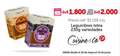 Ofertas de Supermercados y Alimentación en Lo Barnechea | Santa isabel Cuisine & Co promociones ! de Santa Isabel | 28-05-2024 - 10-06-2024