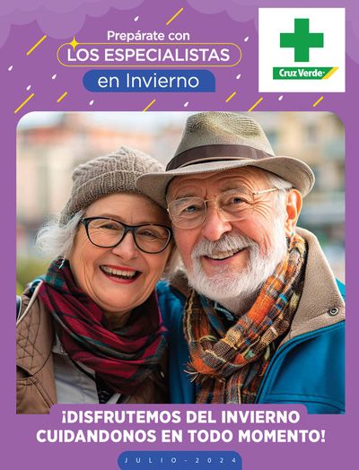 Ofertas de Farmacias y Salud en Maipú | Link Catálogo Especialistas en Invierno Julio 2024 de Cruz Verde | 01-07-2024 - 31-07-2024