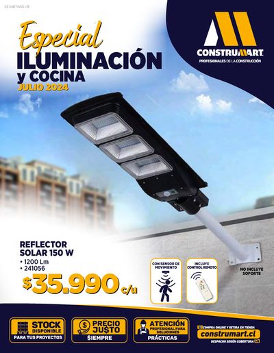 Ofertas de Ferretería y Construcción | Catálogo Z0 Santiago urbano /Centro de Construmart | 01-07-2024 - 28-07-2024