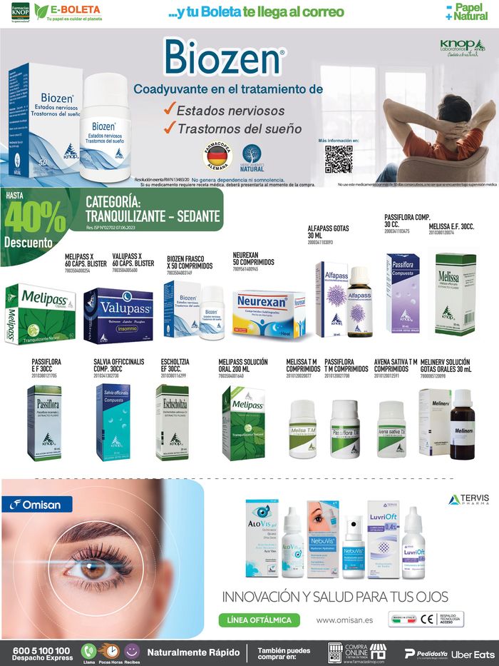 Catálogo Farmacias Knop | Medicamentos Julio | 02-07-2024 - 31-08-2024
