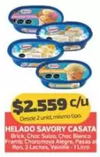 Oferta de Savory - Helado Casata por $2559 en Super Ganga