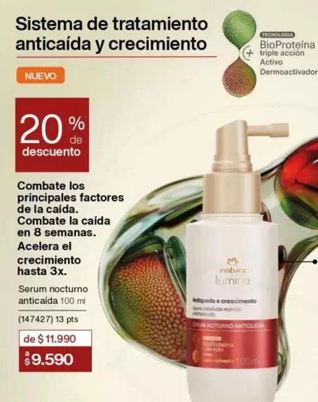 Oferta de Combate Los Principales Factores De La Calda por $9590 en Natura