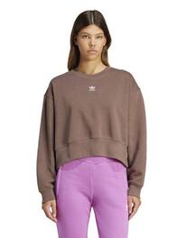 Oferta de Adidas Originals essentials sweatshirt in brown por $27,5 en asos