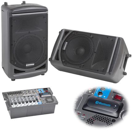 Oferta de Caja acústica activa portable Samson XP1000B - con bluetooth por $1099990 en Audiomusica