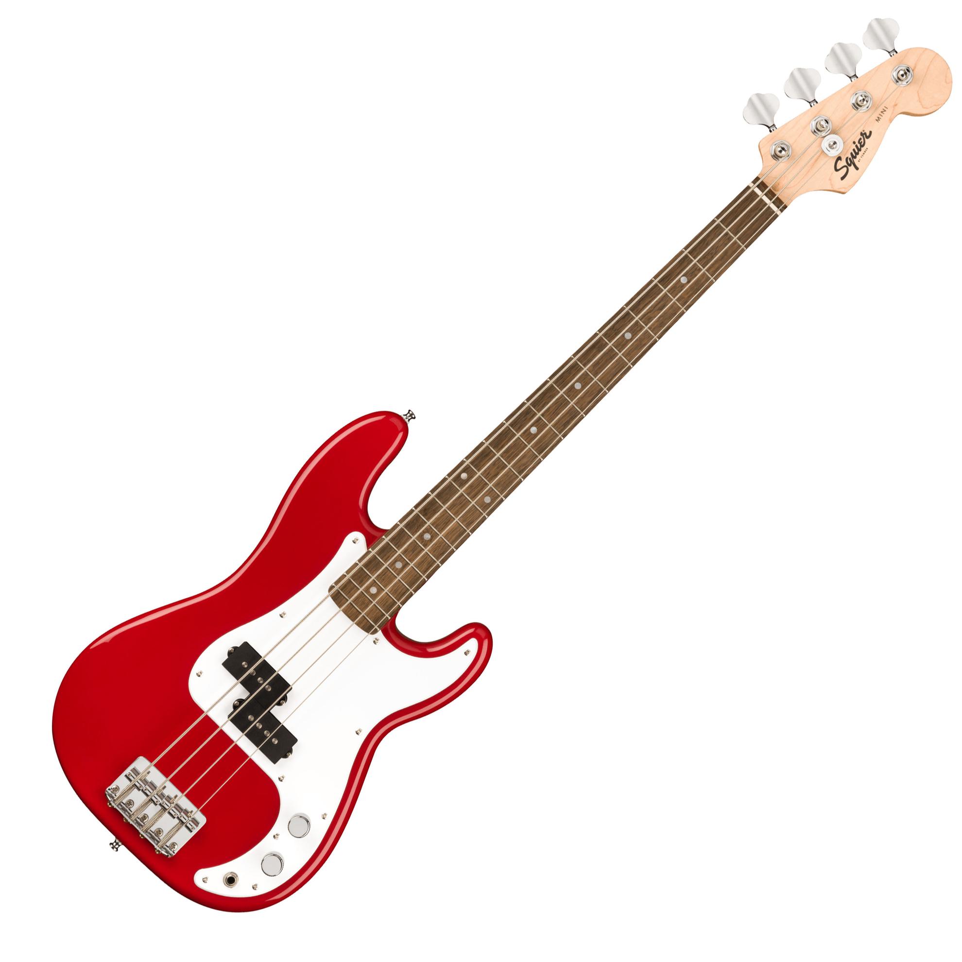 Oferta de Bajo eléctrico Squier Mini Precision Bass® - Dakota Red por $199990 en Audiomusica