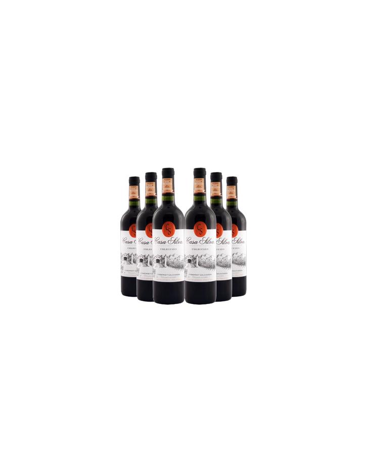 Oferta de 6 vinos Casa Silva Coleccion Cabernet Sauvignon por $24300 en Bbvinos