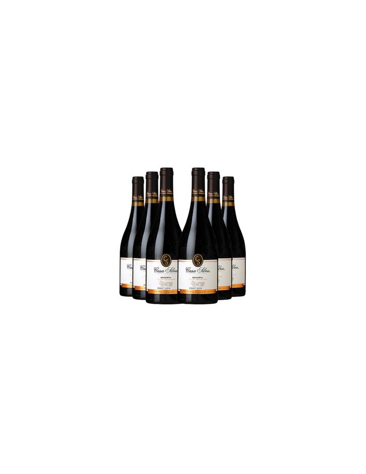 Oferta de 6 Vinos Casa Silva Cuvee Reserva Pinot Noir por $43700 en Bbvinos