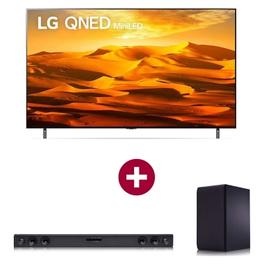 Oferta de Smart Tv 65" 4K Ultra HD Qned90Sqa + Soundbar Sq LG por $809990 en Falabella
