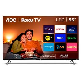 Oferta de Roku 55 Uhd 4K Smart Tv 55U6125 Aoc por $299990 en Falabella