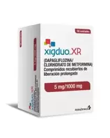 Oferta de Xig Duo XR 5 mg/1000 mg x 56 Comprimidos Recubiertos de Liberación Prolongada por $36716 en Farmacias Ahumada