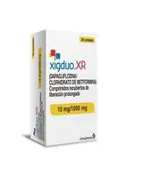 Oferta de Xig Duo XR 10 mg/1000 mg x 28 Comprimidos Recubiertos de Liberación Prolongada por $35476 en Farmacias Ahumada