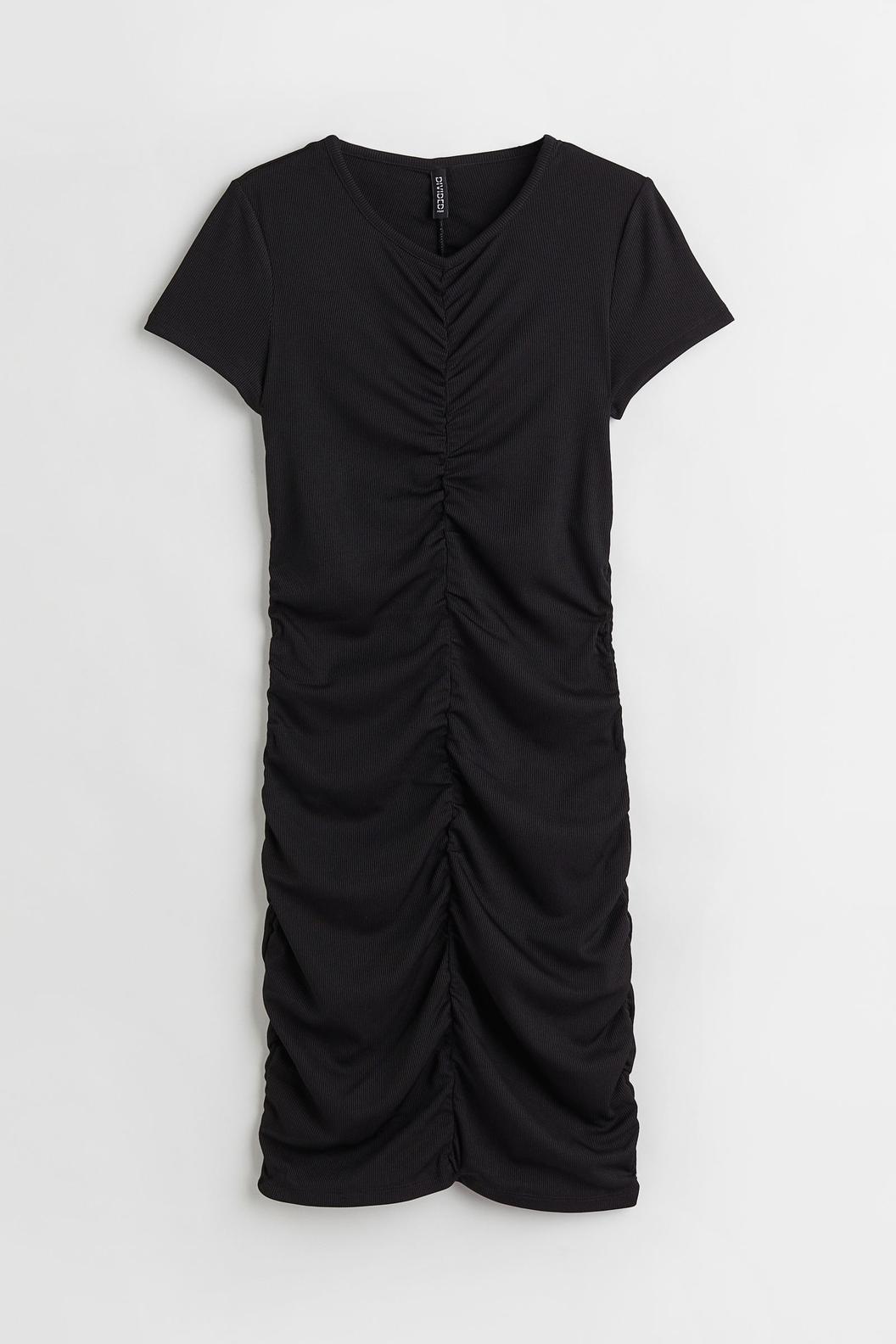 Oferta de Vestido drapeado de punto por $8000 en H&M