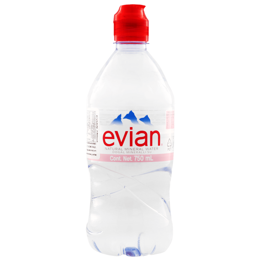 Oferta de Agua Mineral Evian Sin Gas 750 ml por $2490 en Jumbo