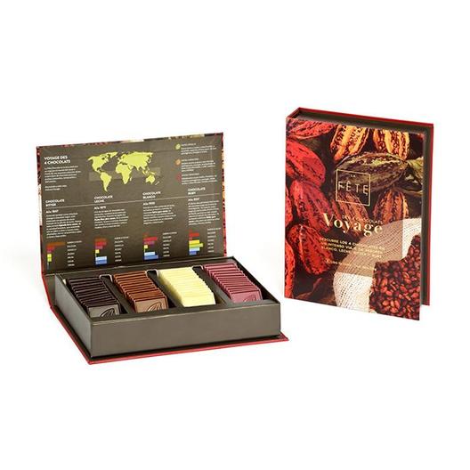 Oferta de Thins Voyage 4 chocolates 245 g por $20500 en La Fête Chocolat