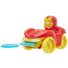 Oferta de Pequeño Vehiculo Iron Man Disc Dashers Spidey By Marvel por $2950 en La Polar