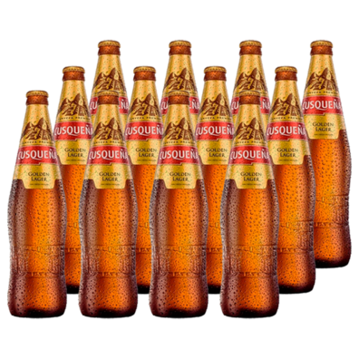 Oferta de Cerveza Cusqueña Lager Botella 620cc x12 por $1270 en Liquidos