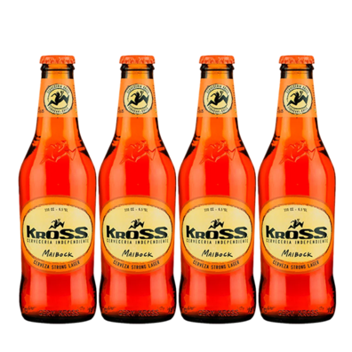 Oferta de Cerveza Kross Maibock Botella 330cc x4 por $1390 en Liquidos