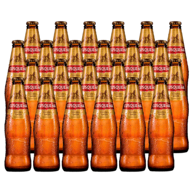 Oferta de Cerveza Cusqueña Lager Botella 330cc x24 por $1520 en Liquidos