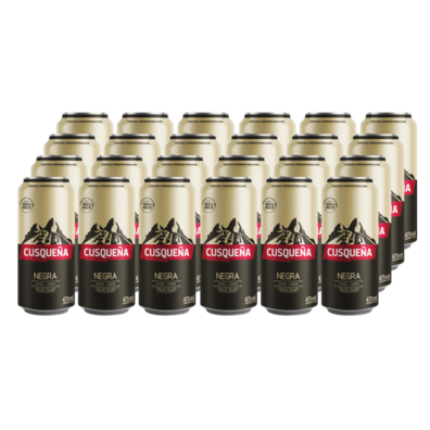 Oferta de Cerveza Cusqueña Negra Lata 473cc x24 por $890 en Liquidos