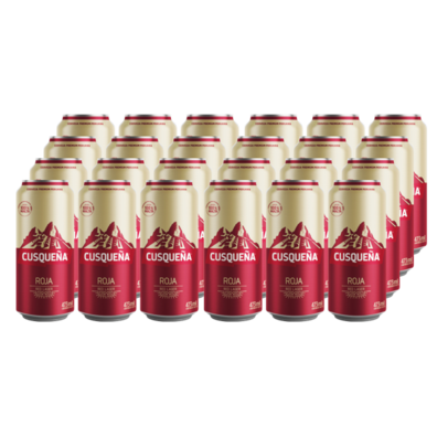 Oferta de Cerveza Cusqueña Roja Lata 473cc x24 por $890 en Liquidos