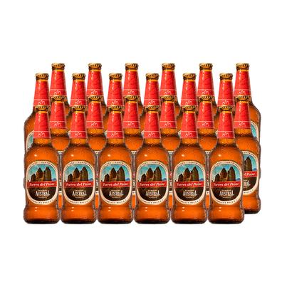 Oferta de Cerveza Austral Torres del Paine Helles Bock Botella 330cc x24 por $1590 en Liquidos