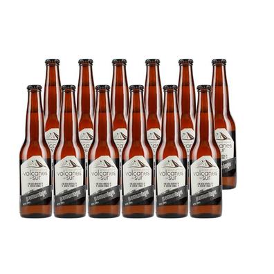 Oferta de Cerveza Volcanes Lager Botella 350cc x12 por $1190 en Liquidos