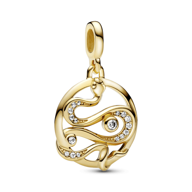 Oferta de Medallón grabable Serpiente de pavé Pandora ME por $119000 en Pandora