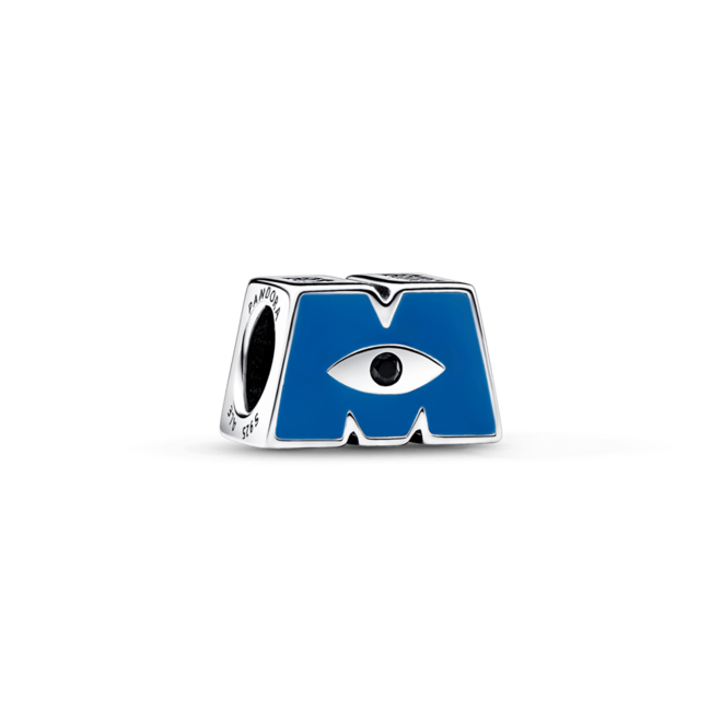 Oferta de Charm Logotipo M de Monsters Inc. de Disney Pixar Pandora por $102000 en Pandora