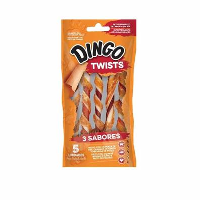 Oferta de Dingo Triple Flavor Twist 5 unidades por $2800 en Pet City