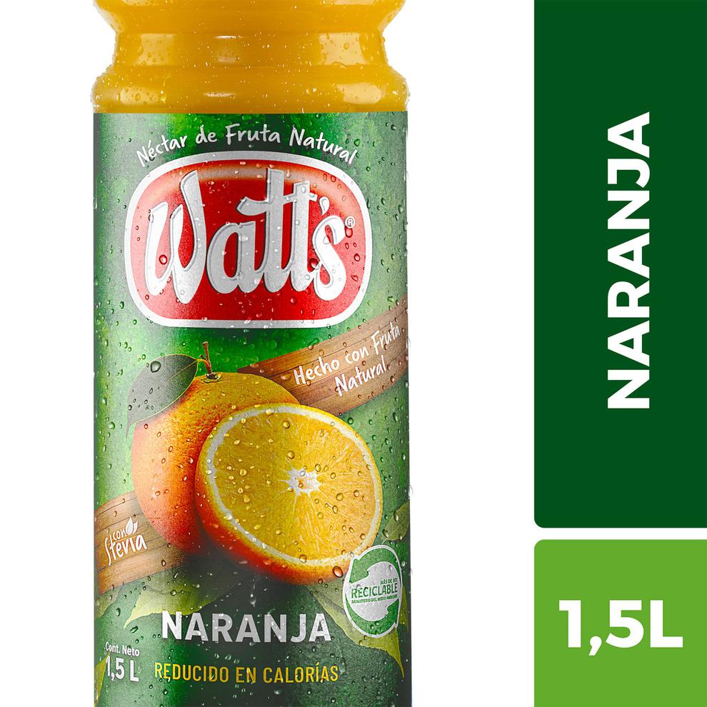 Oferta de Néctar Watt's Naranja 1.5 L por $1650 en Santa Isabel