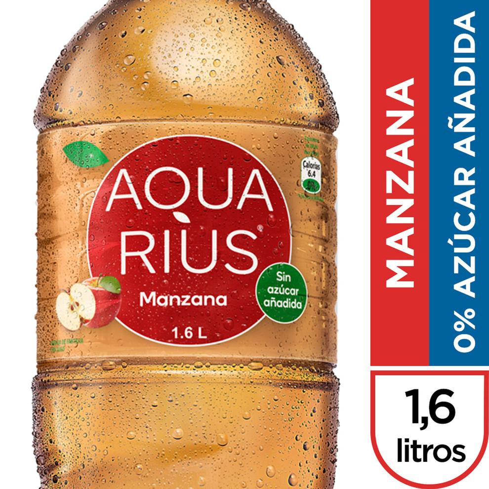 Oferta de Agua Saborizada Aquarius Manzana Botella 1.6 L por $1130 en Santa Isabel