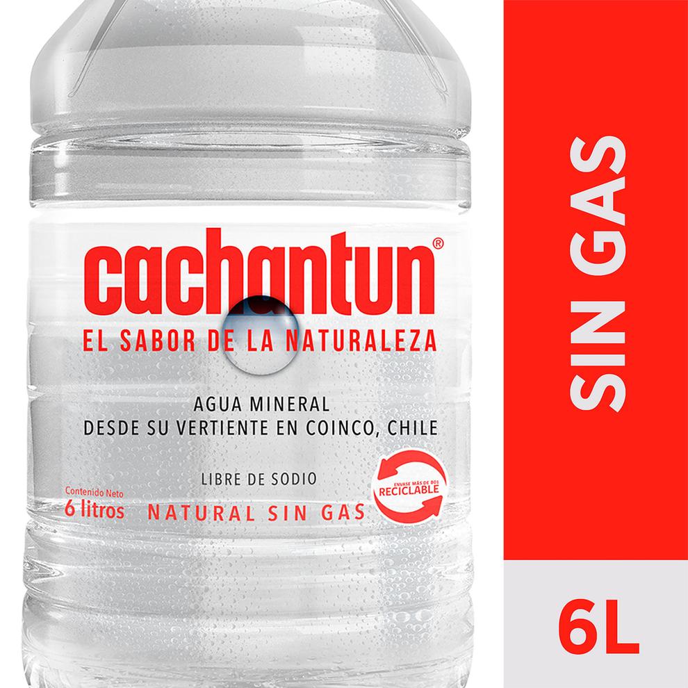 Oferta de Agua Mineral Cachantun Sin Gas 6 L por $1980 en Santa Isabel