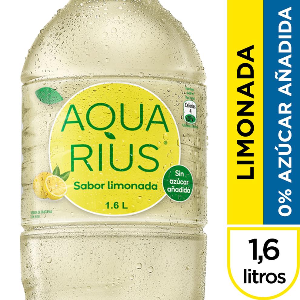 Oferta de Agua Saborizada Aquarius Limonada 1.6 L por $890 en Santa Isabel