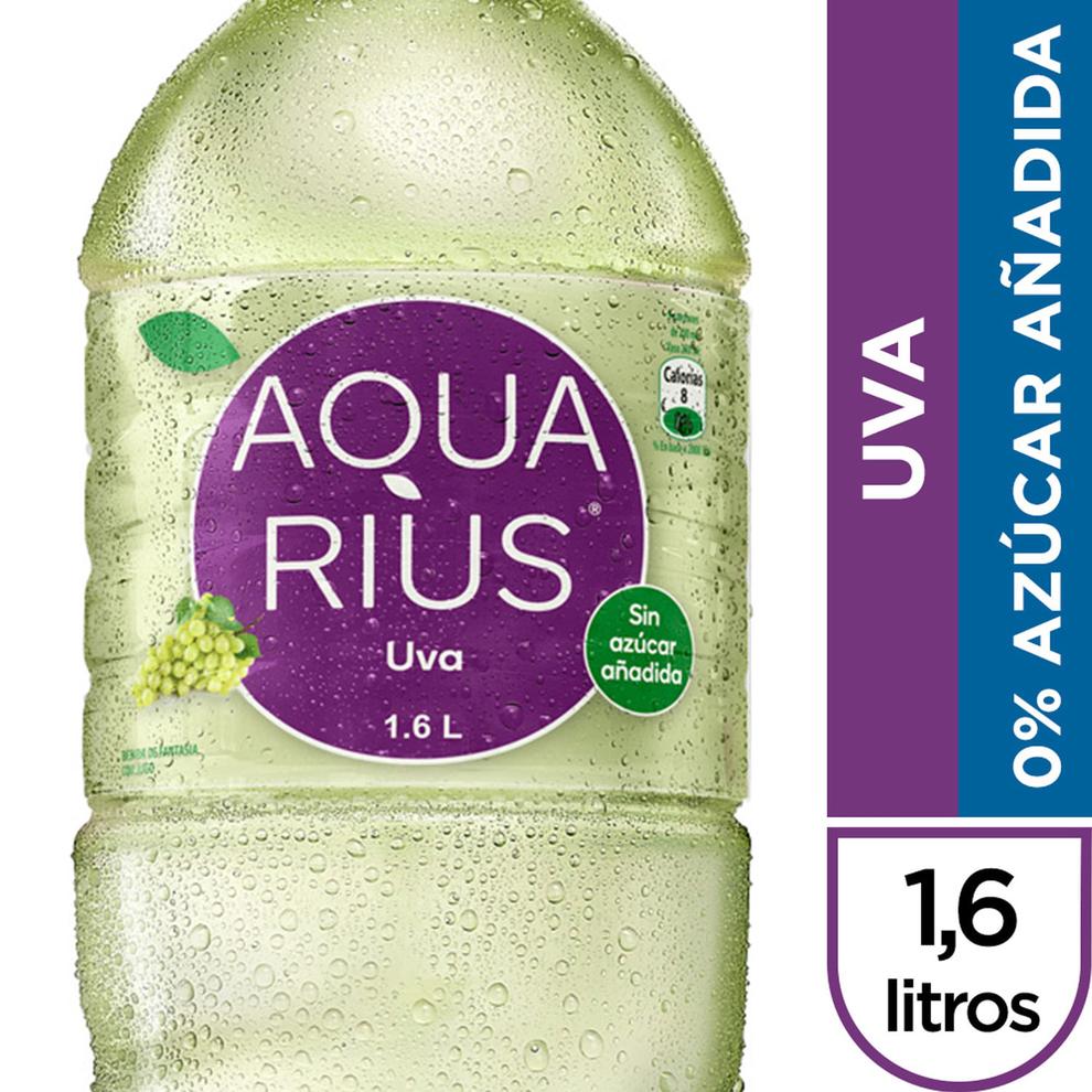 Oferta de Agua Saborizada Aquarius Uva Botella 1.6 L por $890 en Santa Isabel