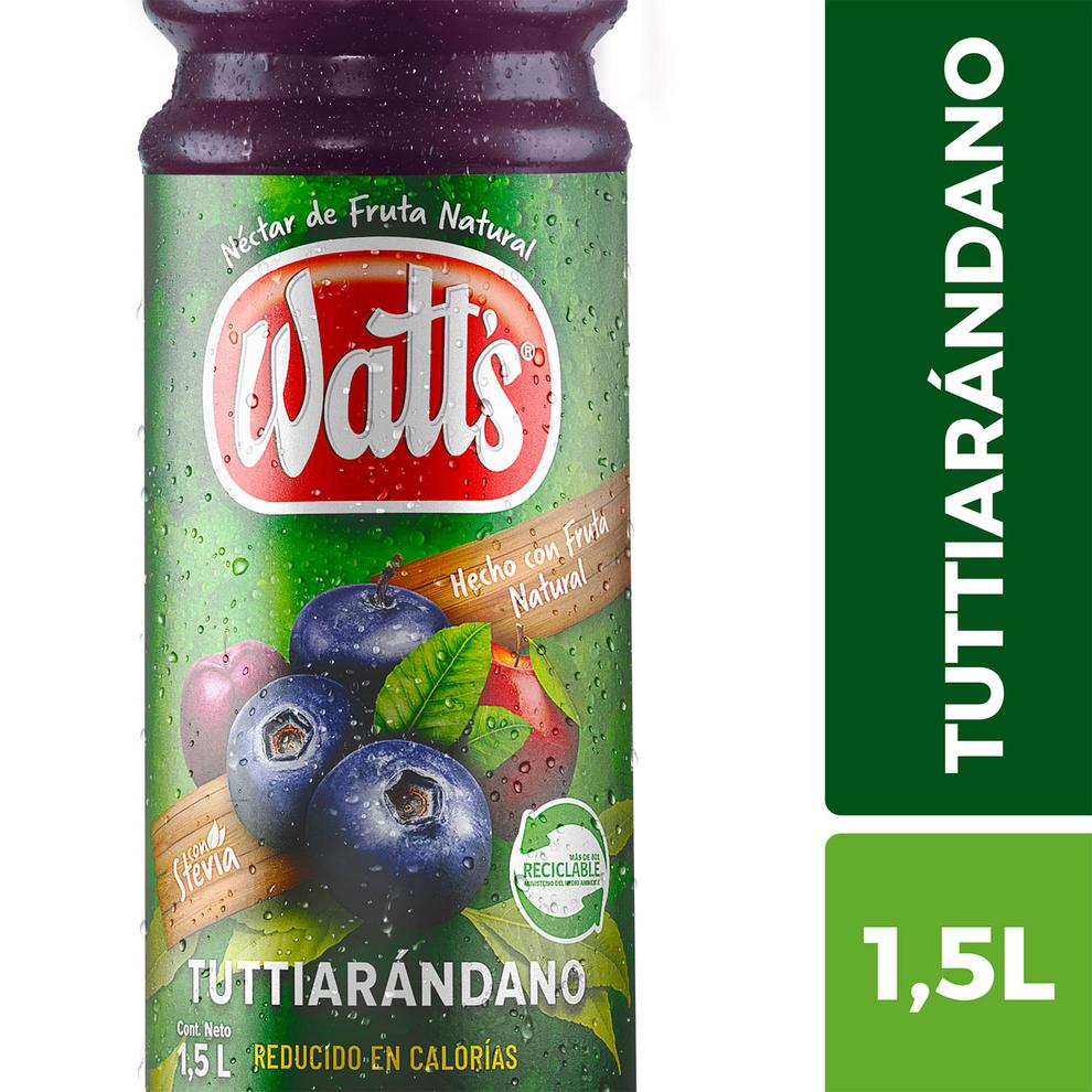 Oferta de Néctar Watt's Tutti Arándano 1.5 L por $1390 en Santa Isabel