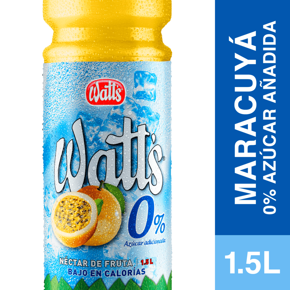 Oferta de Néctar Watt's Maracuyá 1.5 L por $1650 en Santa Isabel
