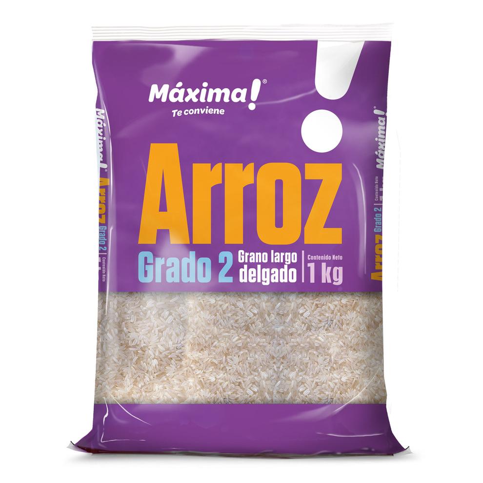Oferta de Arroz grado 2 Maxima 1 kg, grano largo angosto por $1170 en Santa Isabel