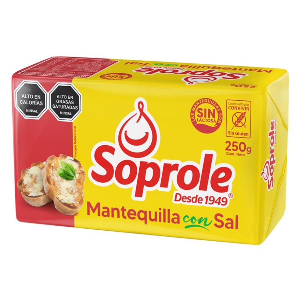 Oferta de Mantequilla Soprole Con Sal 250 g por $2290 en Santa Isabel