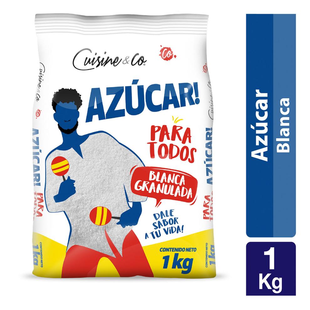Oferta de Azúcar Cuisine & Co Blanca Granulada 1 kg por $1270 en Santa Isabel