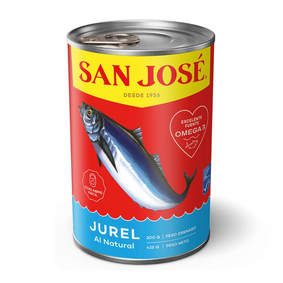 Oferta de Jurel Al Natural San José Lata 300 g drenado por $2190 en Santa Isabel