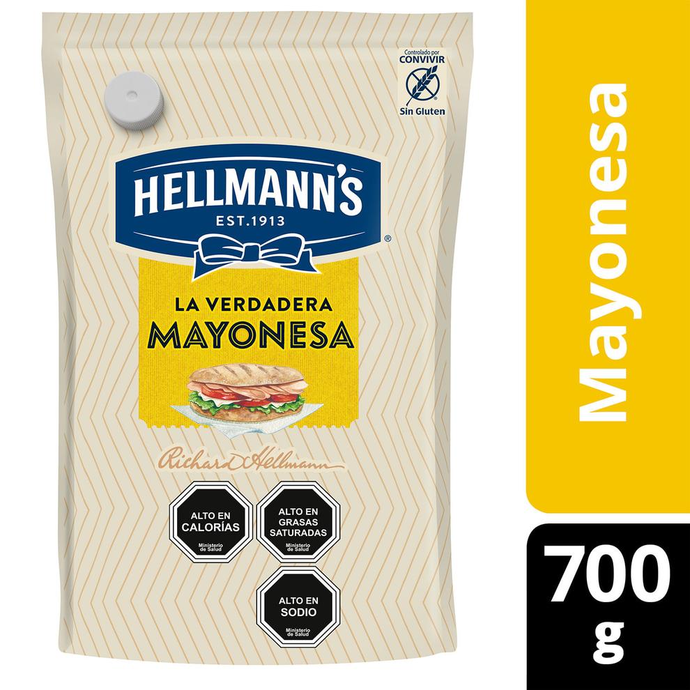 Oferta de Mayonesa Hellmann's Regular 700 g por $3939 en Santa Isabel