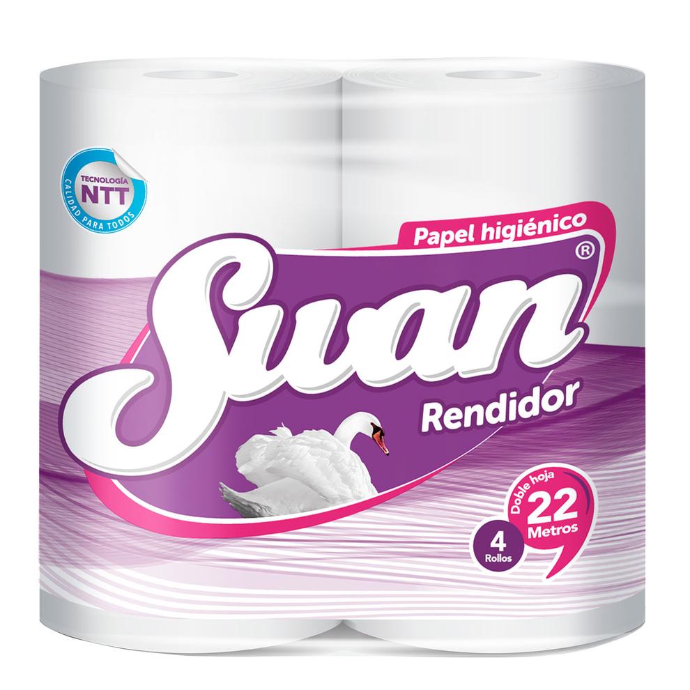 Oferta de Papel Higiénico Swan 22 m 4 un. por $890 en Santa Isabel