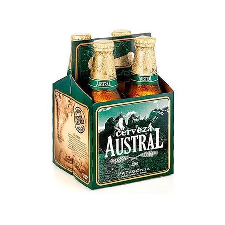 Oferta de Cerveza Austral Lager Bot Pack 4 X 330 Cc por $5590 en Supermercado El Trébol