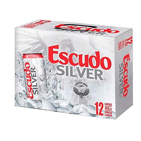 Oferta de Cerveza Escudo Silver Lata Pack 12  X 350 Cc por $7990 en Supermercado El Trébol