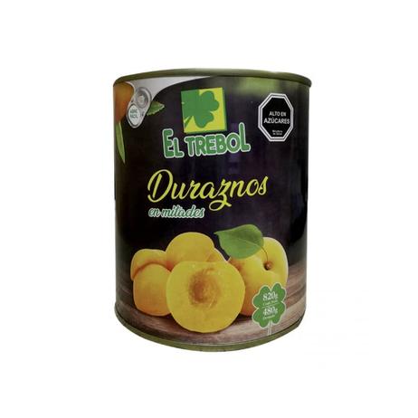 Oferta de Duraznos El Trebol Mitades 820 gr por $2190 en Supermercado El Trébol