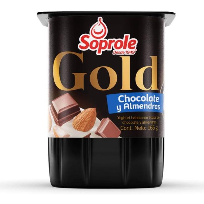 Oferta de Yoghurt Gold chocolate y almendras 165 g por $710 en Unimarc